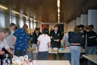 Lidt frokost skal der også til inden vi skal hjem
