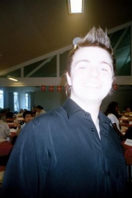 Bernth, her med flot morgen hår -.eller noget...
