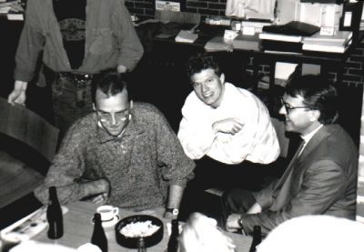 De "gamle" er også mødt op, blandt andet Jens Christiansen og Jørgen H.K. Jepsen
