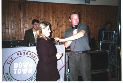 Mesteren og lærlingen styrer aftenens begivenheder
