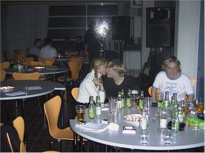 Romantikken var også på plads.
