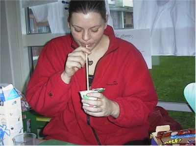 Sådan kan yoghurt også spises...
