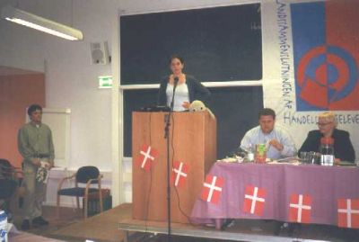 Britt takker for valget til formand
