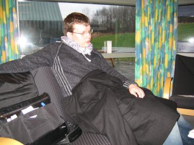 Anders er åbenbart lidt mere forberedt hjemmefra...
