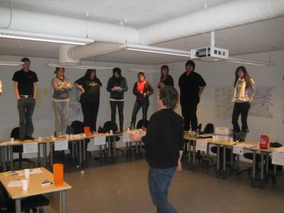 Så er der kommet liv i deltagerne
