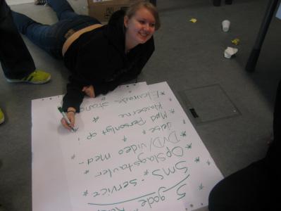 Der skrives flittigt
